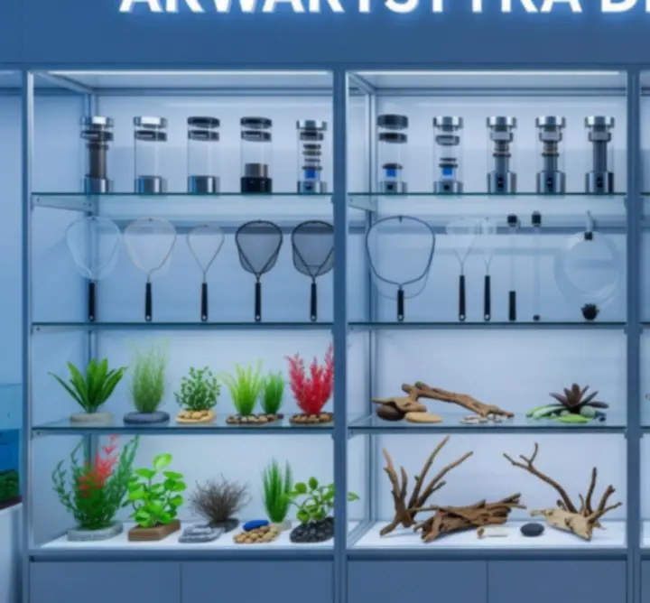 Przegląd akcesoriów akwariowych: pompki, węże, czyściki i dekoracje