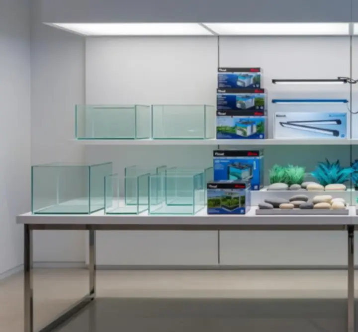 Różnorodne zestawy akwarystyczne i dekoracje dostępne w Tank Market PL