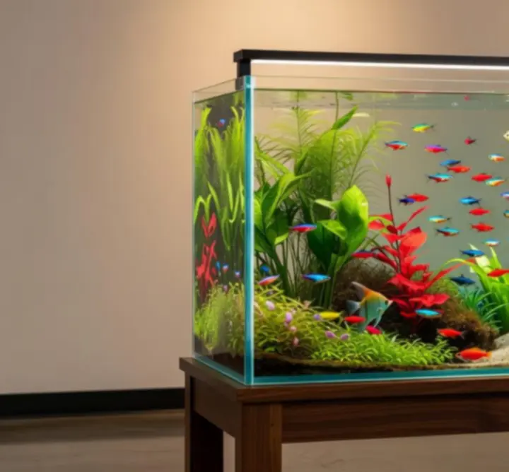 Akwarium z wyróżnionymi produktami w ofercie limitowanej